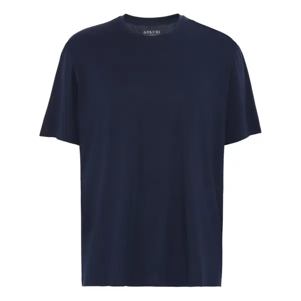 Mörkblå Performance-T-shirt - ARKURI Fashion