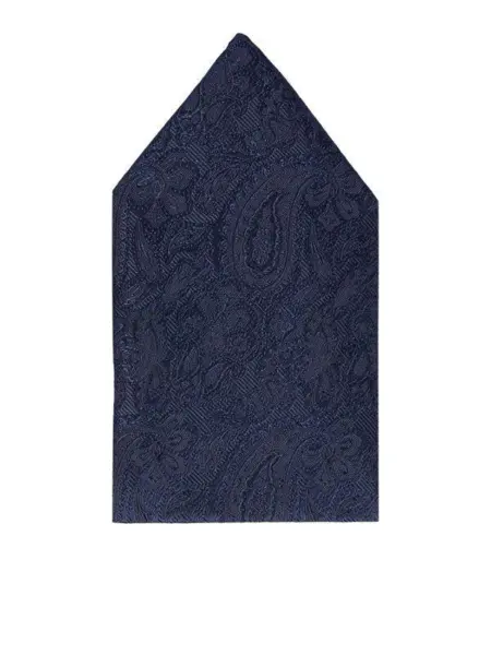 100% siden - mörk navyblå