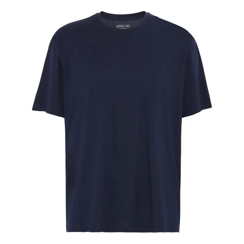 Mörkblå Performance-T-shirt - ARKURI Fashion