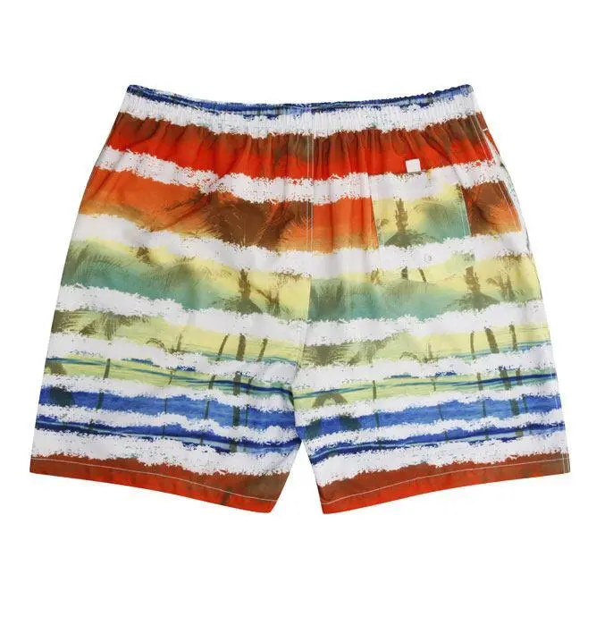 Badeshorts m. print (Mangefarvet) - Ed Baxter
