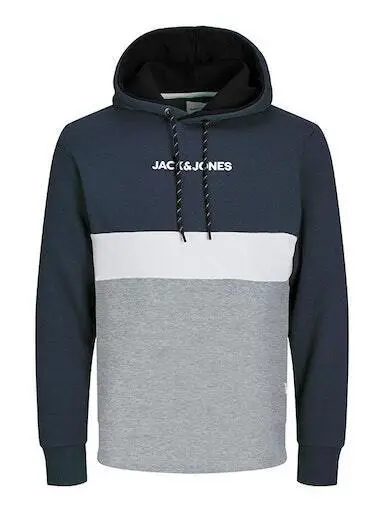Navy/vit/grå