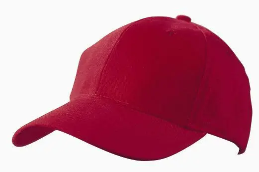 Röd basebollkeps