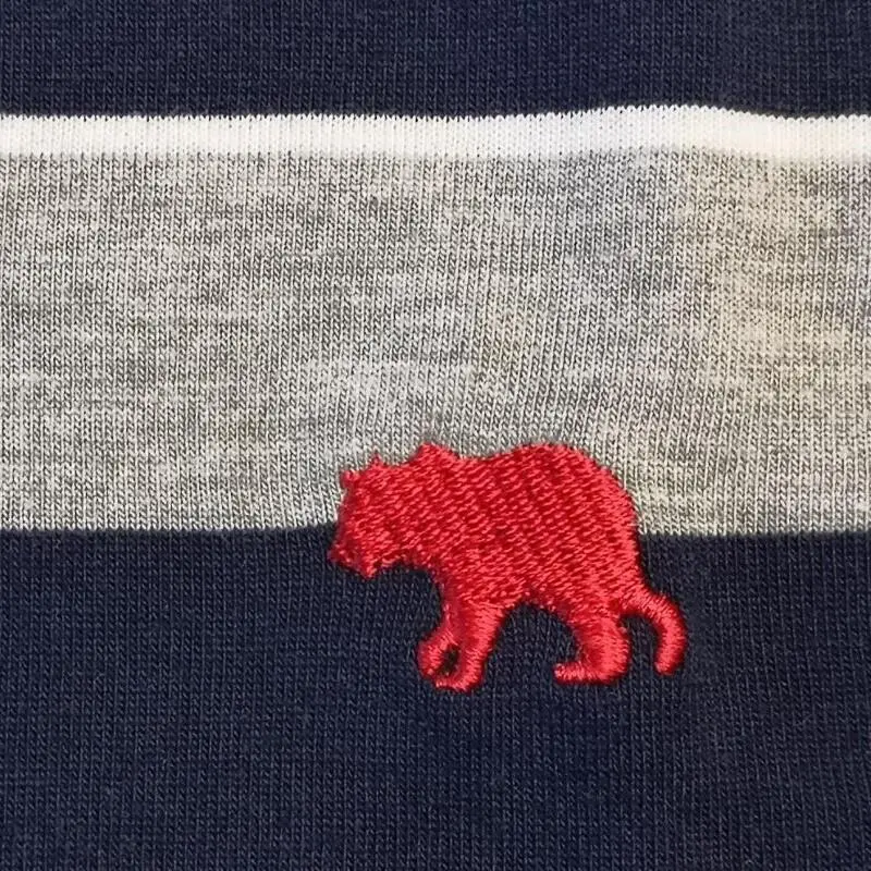 Navy/vit/grå