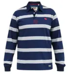 Navy/vit/grå