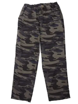 Camouflage jeansjoggingbyxor